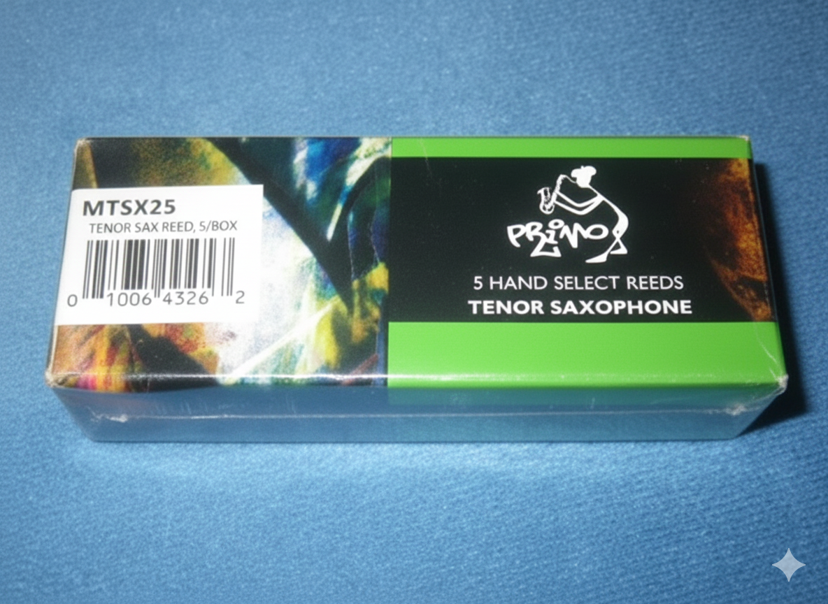 Tenor Saxophone Reed Primo MTSX25 Student #2.5, 10/Box – House of Piano