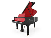 Steinway O-180 Spirio R - Red On Black Pop Color | Grand Piano