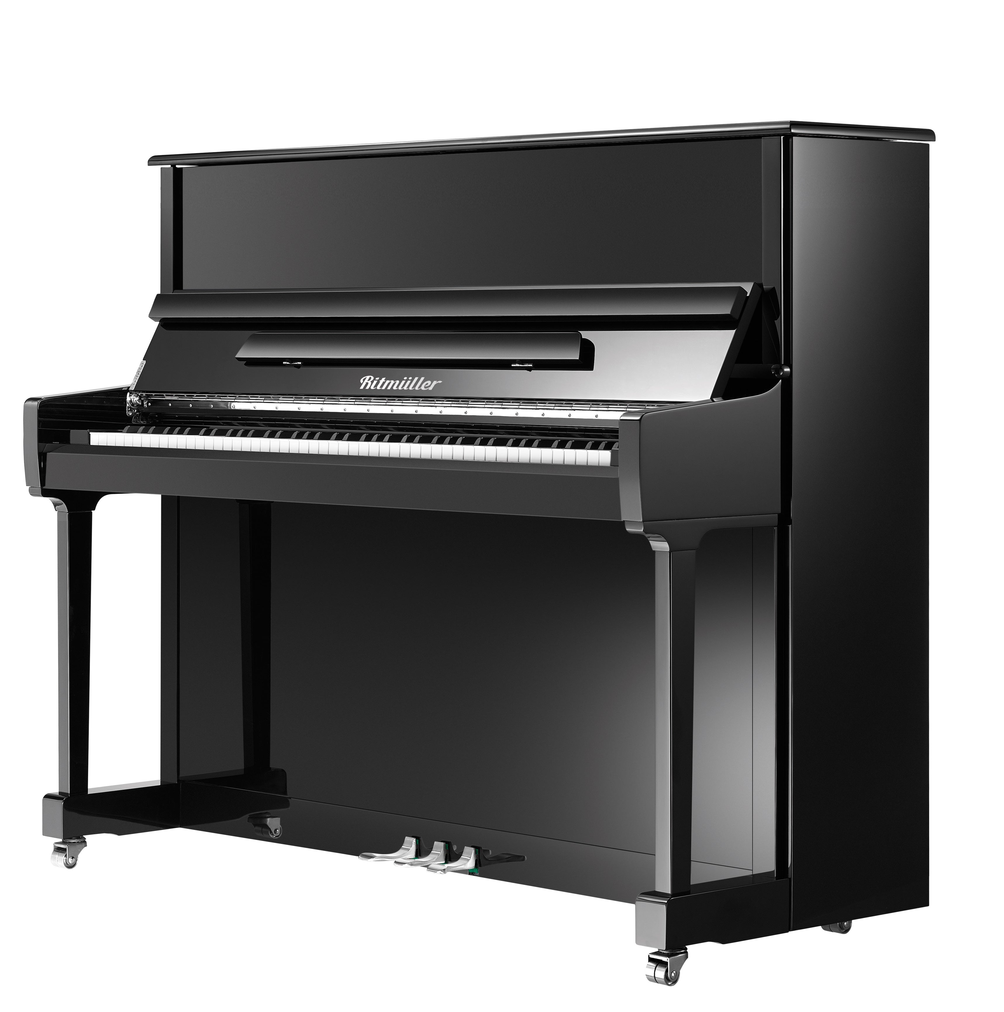 Ritmuller RS122 Ebony | Upright Piano